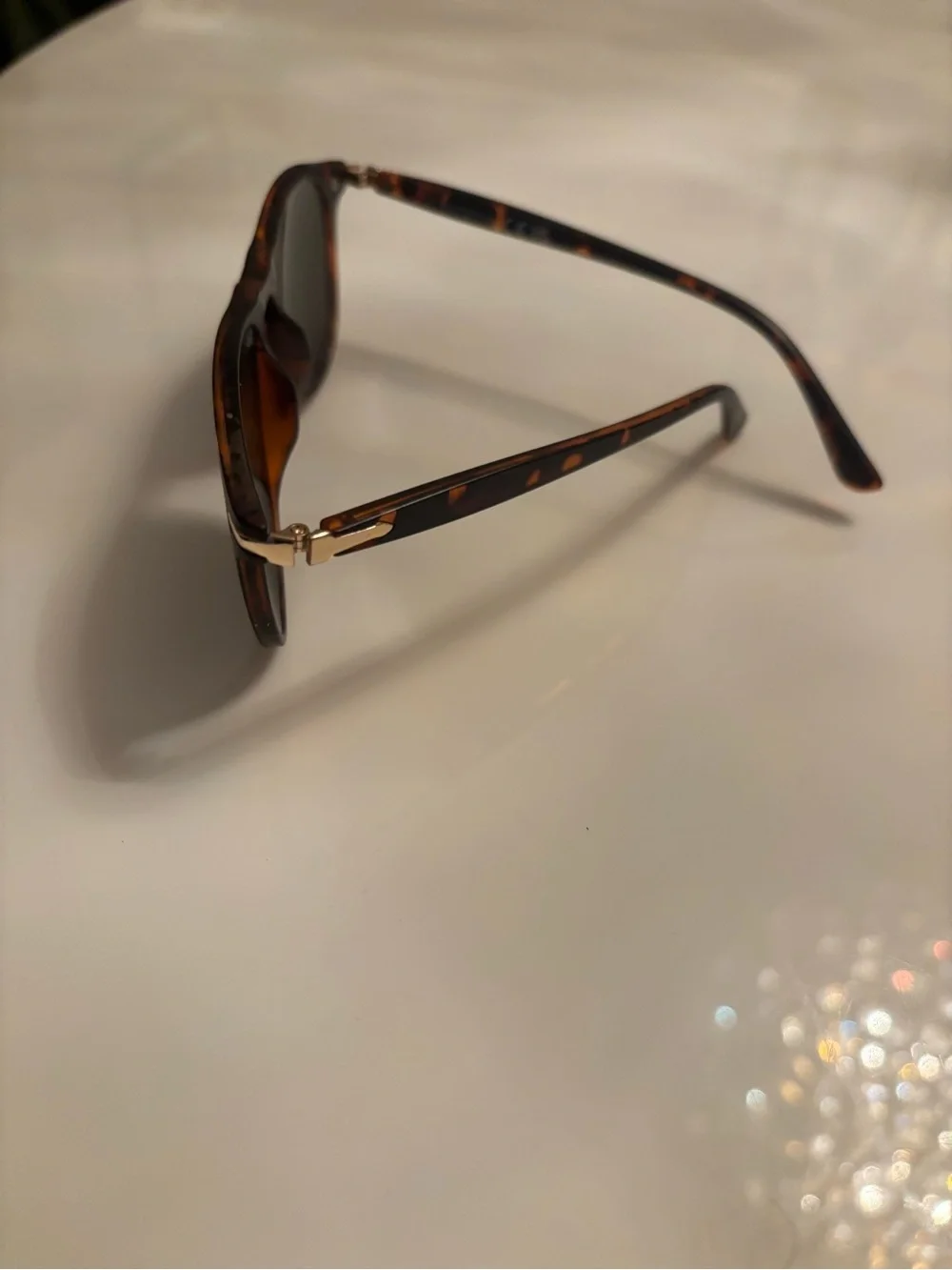 womens pierre leman tortise shell sunglasses vtg